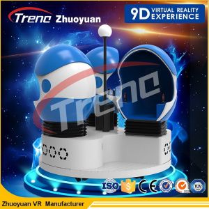 Exclusive Immersive 9D VR Simulator VR Experience Luxury Seat For Amusement Park