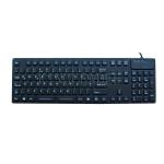 Super Slim Waterproof Silicone Keyboard With FN Keys And Numeric Keypad In USB