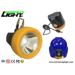 Cheap Cordless SE Mining Hard Hat Lights , Led Miners Cap Lamp Li-Ion With Battery Charger for sale
