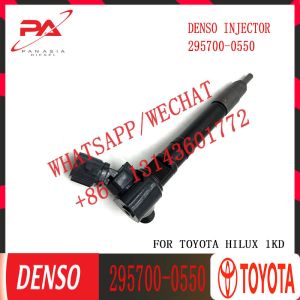 23670-0E020 23670-0E010 23670-09430 Toyota Diesel Injector For Fortuner 1GD-FTV