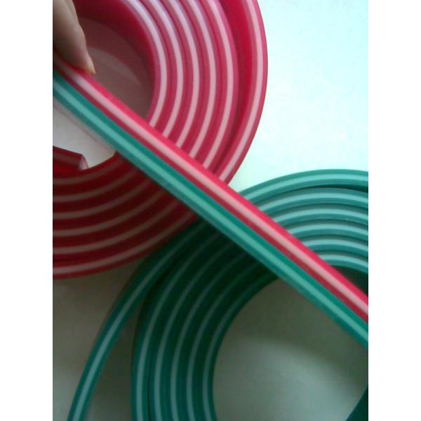 Solvents Resistant Silk Screen Squeegee Rubber , Flower Paper Silk Screen Squeegee