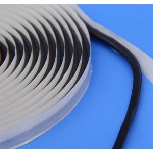 3m Length Mastic Tape with 17mmX17mm Black