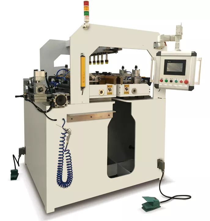 Cheap 6-Cylinder Pneumatic Control Plastic Tank Clinching Machine for Strong and Durable Joints for sale