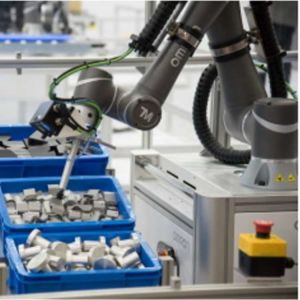 Robot Arm 6 Axis OMRON TM14M With Visual Camera Handling Robot As Cobot