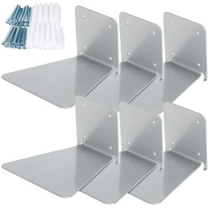 Modern Iron Book Shelf Invisible Bookshelves for Living Room Office Classroom