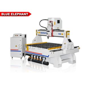 Hand Controller Computerized Wood Carving Machine , High Standard Wood Engraving