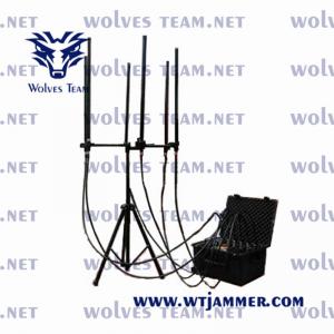 China High Power Waterproof Outdoor Wireless Signal Jammer 2g 3G 4G 5g Jammer Omni Directional Antennas on sale