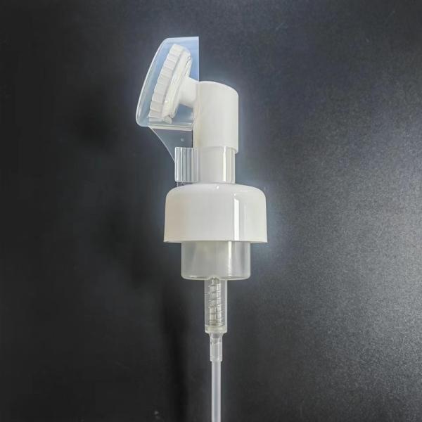 Quality Foam Pump Plastic Facial Mousse Foam Pump Dispenser With Brush K513 Form Pump wholesale