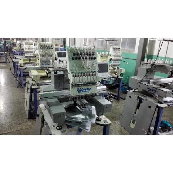 Fast Speed Single Head Embroidery Machine Big Emb. Area 560x370mm