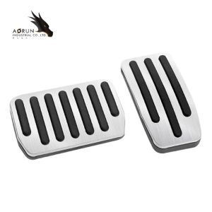Accessories Aluminum Alloy Accelerator Brake Rest Pedal Car Foot Pedal Pads For