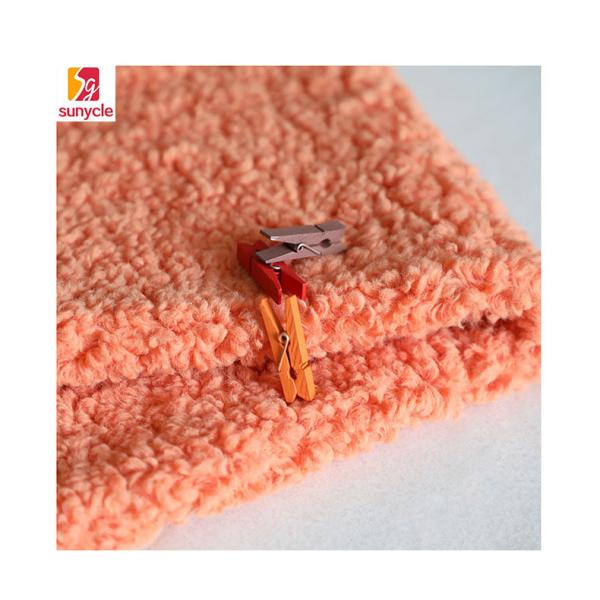 Quality 100% Polyester Printed Sherpa Fleece 150D For Clothing And Blankets wholesale