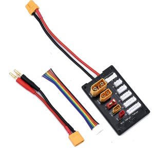 2-6S Lipo Battery Parallel Charging Board With XT30/XT60/XT90/JST/T Connector
