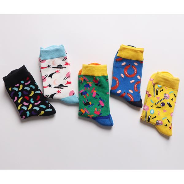 Fashionable Breathable Women's Novelty Socks Lovely Any Pattern Available