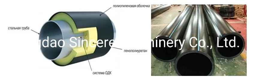 HDPE MDPE PP PEX Plastic Pipe Extrusion Line Machine 50mm 63mm