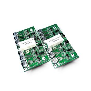 Dual motor driver 24VDC input has safte start and brake fnction
