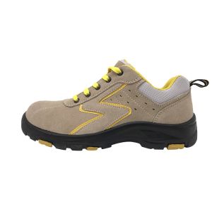 Formal Stitching Even Rubber Safety Shoes Lightweight Abrasion Resistant