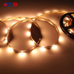 Room Single Color LED Strip Flex 2835 12V 24V White Custom Installing Adhesive