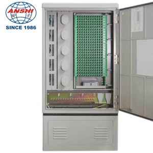 96 Core 144 Cores 288 Cores Outdoor Fiber Optical Cable Distribution Cabinet For