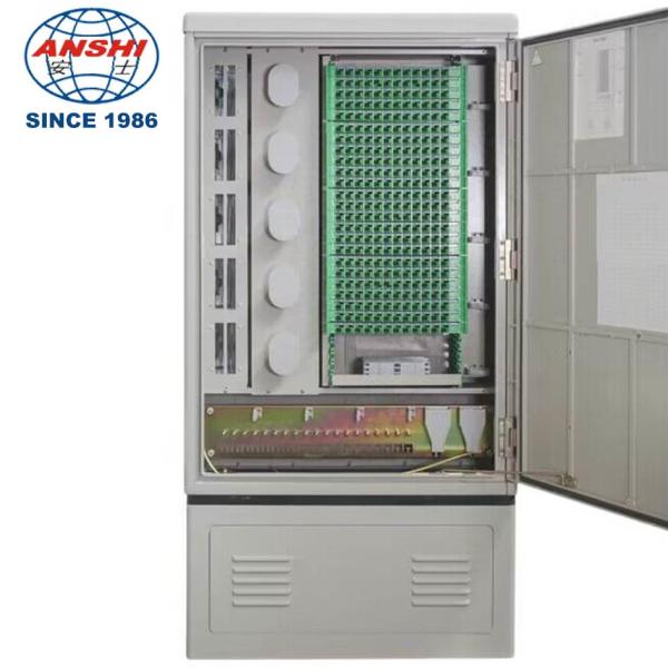 56.96 core optical fiber handover box, outdoor optical fiber ODF box, 72 optical fiber distribution box