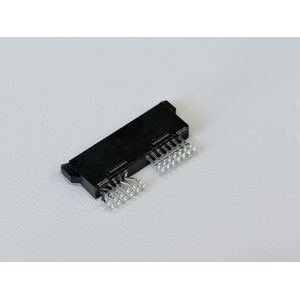 High-Reliability SATA 13Pin 180° Wire Crimp Female Connector 1.27mm Pitch |