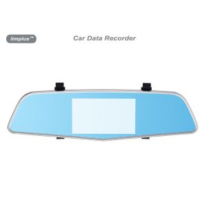 4.3 Inch HDMI Car Data Recorder With Double Camera Back Mirror