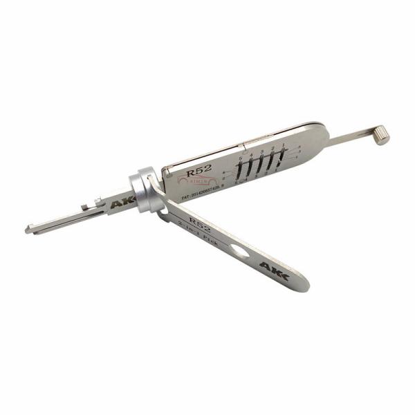 R52 2 in 1 pick tool R52 AKK Tools locksmith door opening tools custom