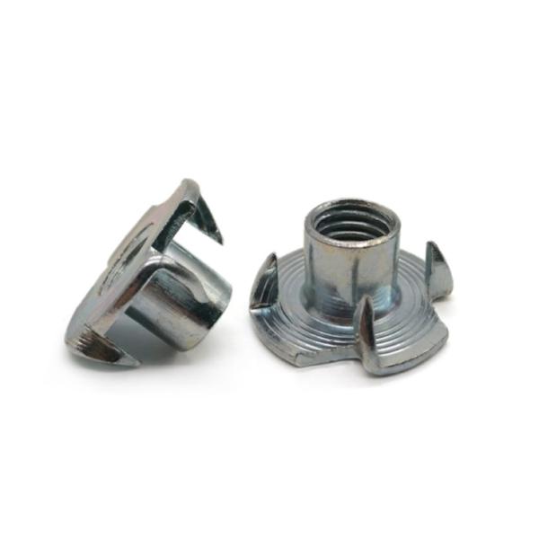 Quality Stainless Steel Disc Four Claw Nut Drop In Nuts Slot Four Claw T Nut wholesale