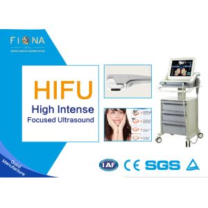 China Portable HIFU Ultrasound Machine , High Intensity Focused Ultrasound Machine Jowl Lifting on sale