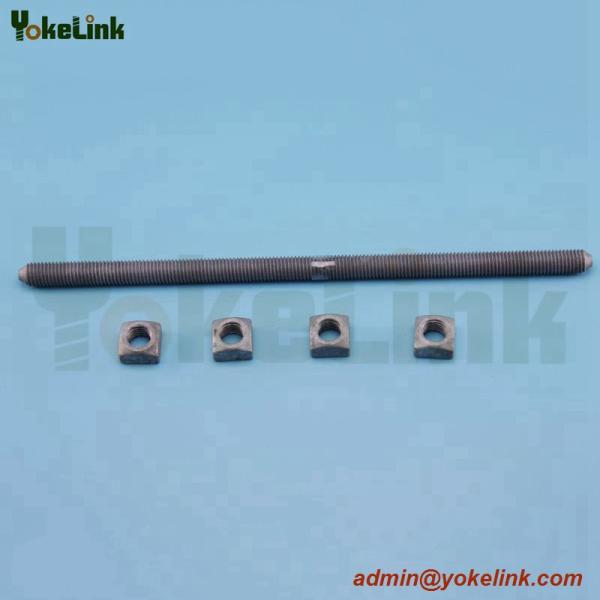 heavy duty galvanized mild steel Double Arming Bolts