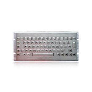 China IP65 Dynamic Vandal Proof Industrial Stainless Steel Keyboard MINI 64 Keys on sale