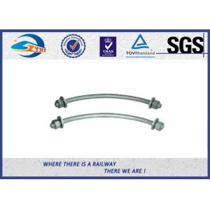 Galvanized Special Railway Sleeper Bolts And Nuts Square U Type