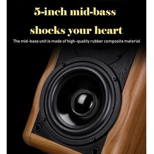 45-20khz Frequency Range Passive Bookshelf Speaker 1inch Tweeter 2 Loudspeaker