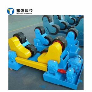 60T Welding Rotator Machine 120mm 4800mm Rubber Polyurethane Rollers