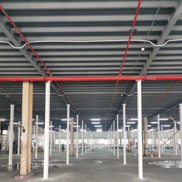 Multi Level Warehouse Steel Structure Platform Robust Construction Custom Dimensions
