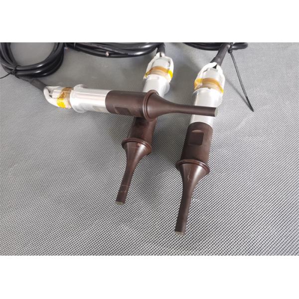 Quality 28Khz Ultrasonic Soldering Transducer With 4pcs Ceramics Welding Horn 8mm Tip wholesale
