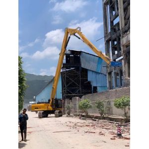 SANY485 26m Long Reach Excavator Demolition Boom Arm Q355B+BS700 Material