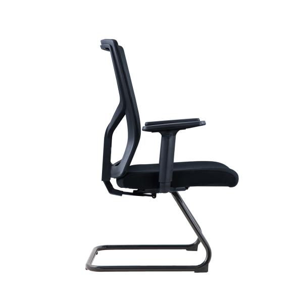 Office Staff Meeting Mesh Chair with Low Back and Adjustable Height Modern Desig