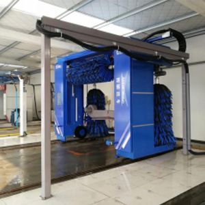 China Return Type Automatic Car Washing Machine With Brushes Automated Car Wash Equipment High Quality Automatic Car Washer High Pressure Car Wash Machine on sale
