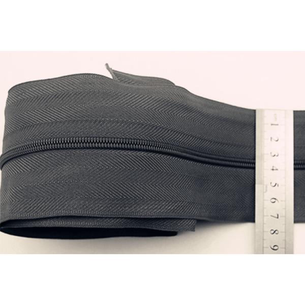 Quality Black colour New Specialized Custom Size Wide Tape Zippers Long Chain wholesale