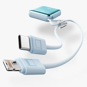 Multi Color Portable Fast Charger Power Bank With Digital Display 3 Device