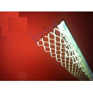 Cheap 30mm Wings Galvanized Corner Bead , 2.7 Meter Hot Dip Galvanized Angle Bead for sale