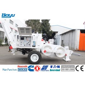 Max Pull 150kn Power Line Stringing Equipment Puller Machine For Overhead Line