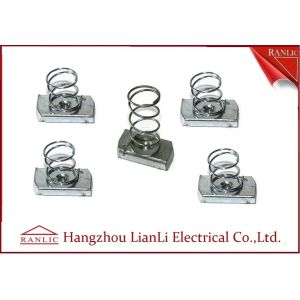 Spring Nut With / Without Spring Steel Galvanized Strut Channel Accessories