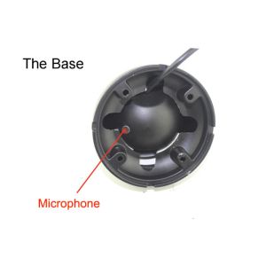 Starlight night vision Surveillance dome camera with fixed focus lens