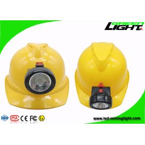 Cordless IP67 0.65W 80lum 180mA 4000lux Miners Cap Lamp