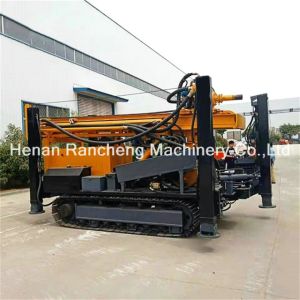 500m Crawler Type Hydraulic Pneumatic Deep Water Well Borehole Drill Machine
