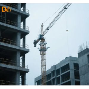 2022 Year Used Flat Top Tower Crane Zoomlion TC6013-8 60m Jib Length Cranes