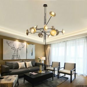 Modern Luster Brass Lighting Chandelier for Dining Room