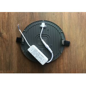 18W LED Round Flat Panel Light 80RA 4000K 80LM / W For Parks , Parking Lots