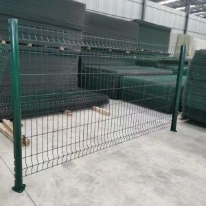Quality 60x60mm Post Size PVC Coated Welded Wire Mesh Fence For Long Lasting Security wholesale